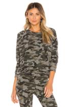 Camo Raglan Pullover