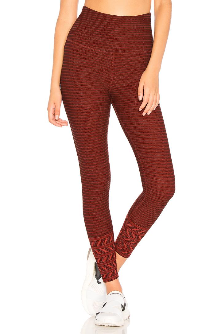 Desert Border High Waisted Midi Legging