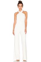Cross Neck Sleeveless Jumpsuit
