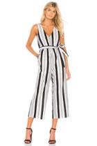 Stripe Linen Jumpsuit