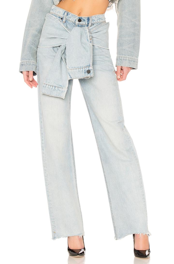Stack Tie Jean