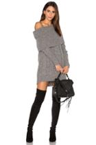 Oversized Cable Tunic Sweater