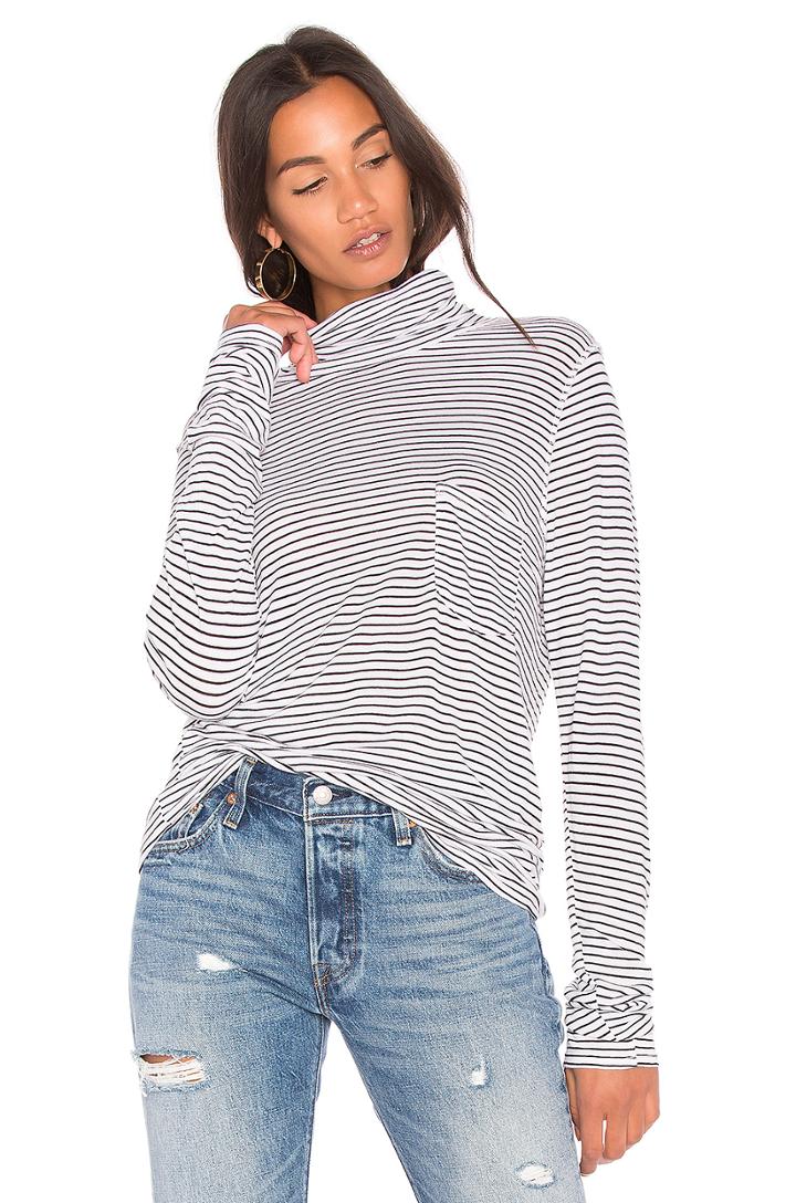 Mikey Long Sleeve Turtleneck Tee