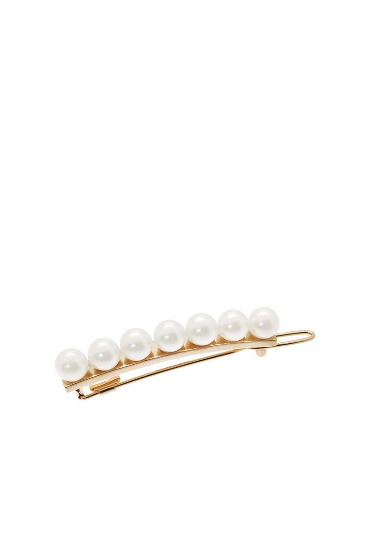 Pearl & Metal Tige Boule