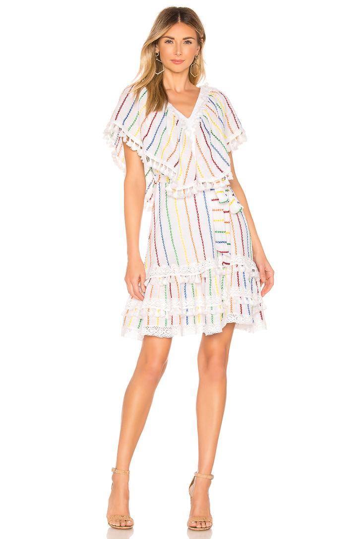 Tende Wing Sleeve Mini Dress