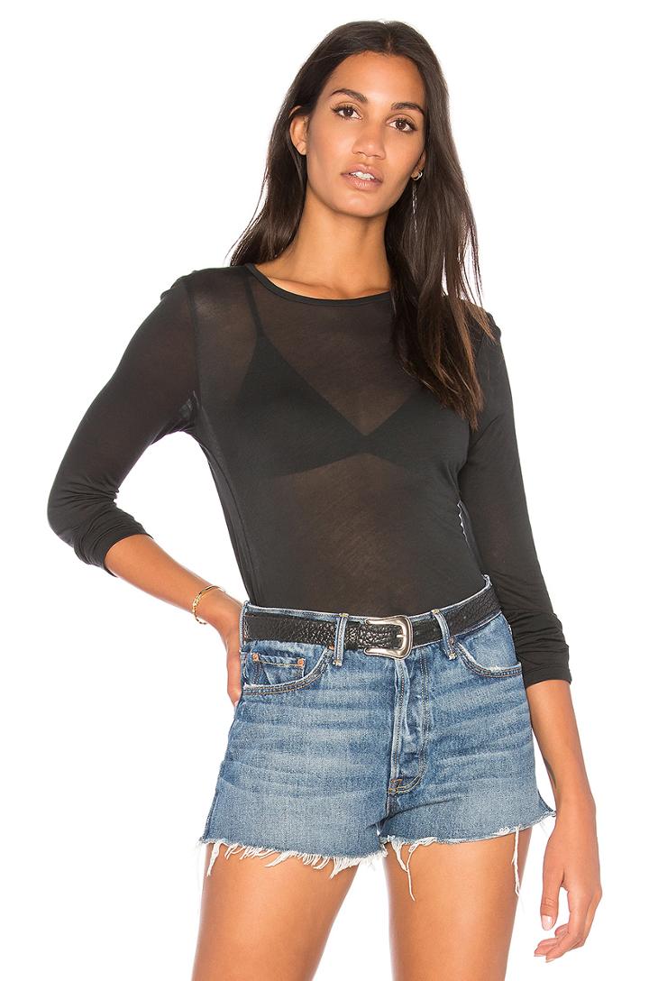 Delphine Sheer Top
