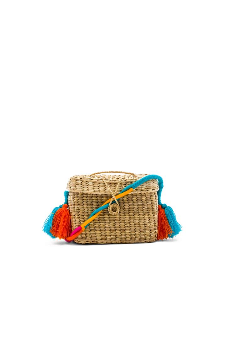 Roge Small Colored Braid Strap Bag