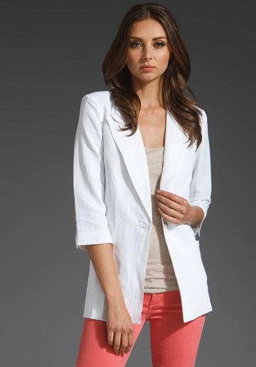 Elizabeth And James Joana Blazer In Off-white
