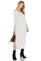 Side Slit Long Sleeve Dress