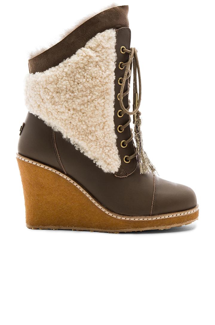 Meditere Sheep Shearling Boot
