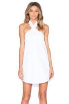 Button Up Halter Dress