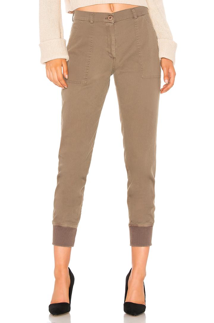 Woven Cuff Pant