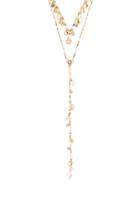 Shell Lariat Necklace