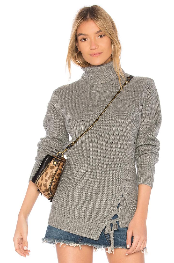 Secret Maze Lace Up Jumper