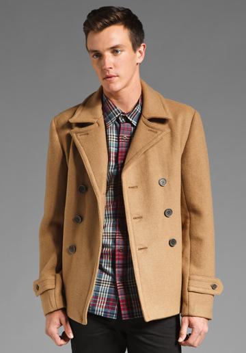 Tovar Phil Peacoat In Camel