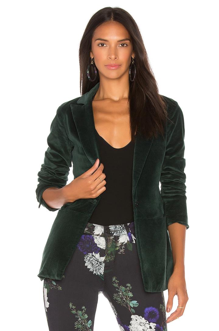 Denise Velveteen Blazer