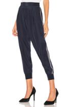 Silk Striped Pant