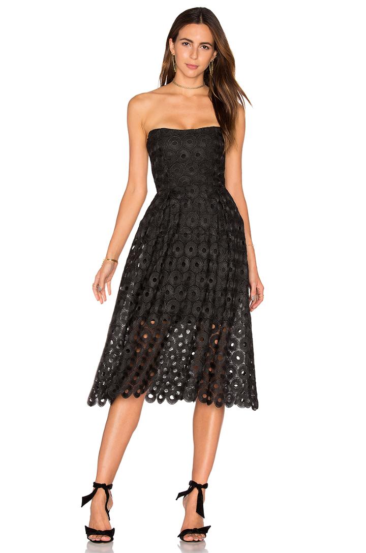 Spot Lace Ball Dress