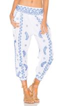 Cotton Embroidered Trousers