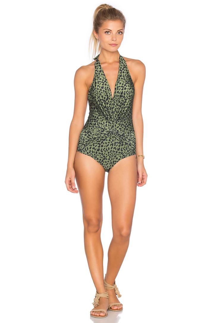 Knot Front One Piece