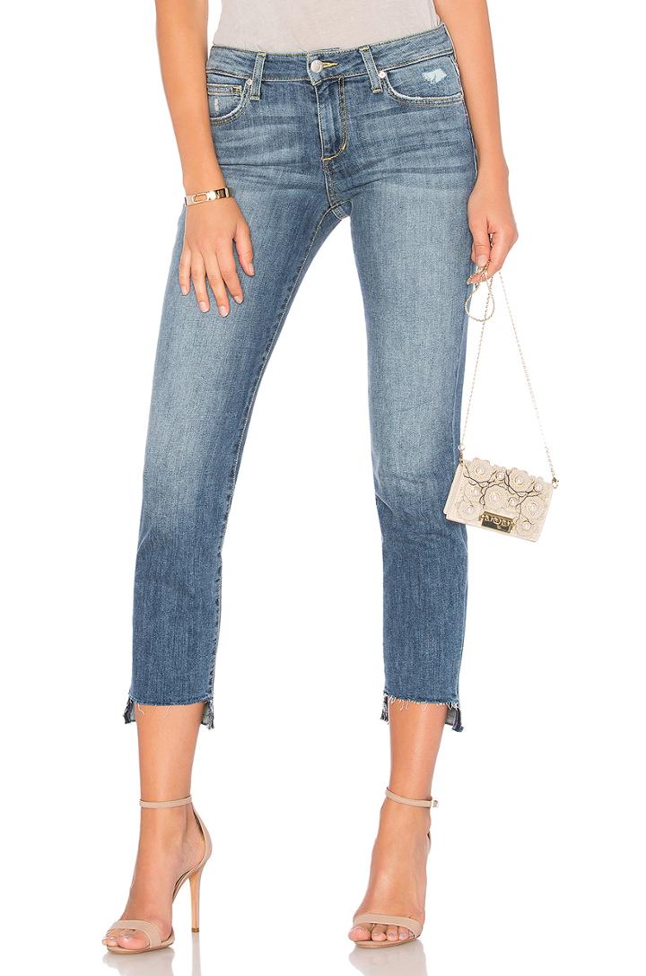 Step Hem Cigarette Ankle