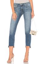 Step Hem Cigarette Ankle