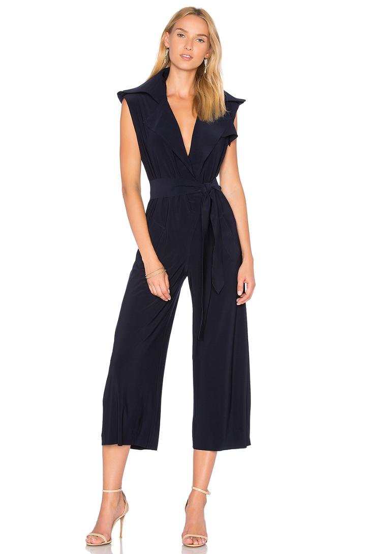 Sleeveless Cropped Jumpsuit