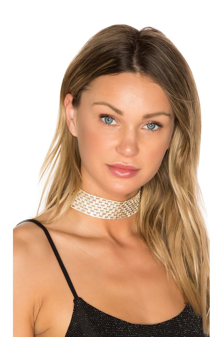 Netted Crystal Choker