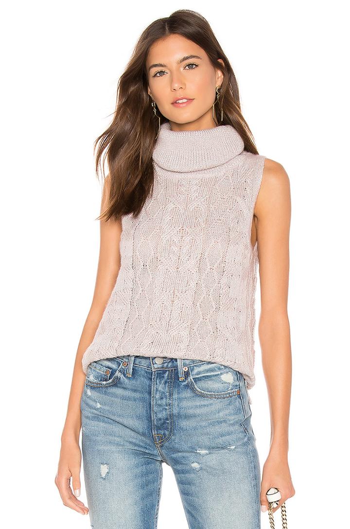 Sweater With Time Sleeveless Sweater