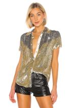 X Revolve Linda Top In Gold & Silver