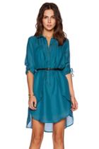 Overlay Shirtdress