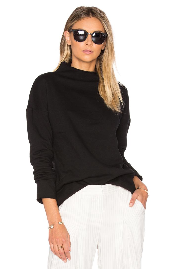 Mock Neck Sweatshirt