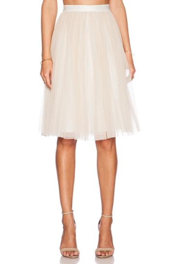 Tulle Midi Skirt