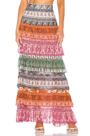 Amari Tiered Maxi Skirt