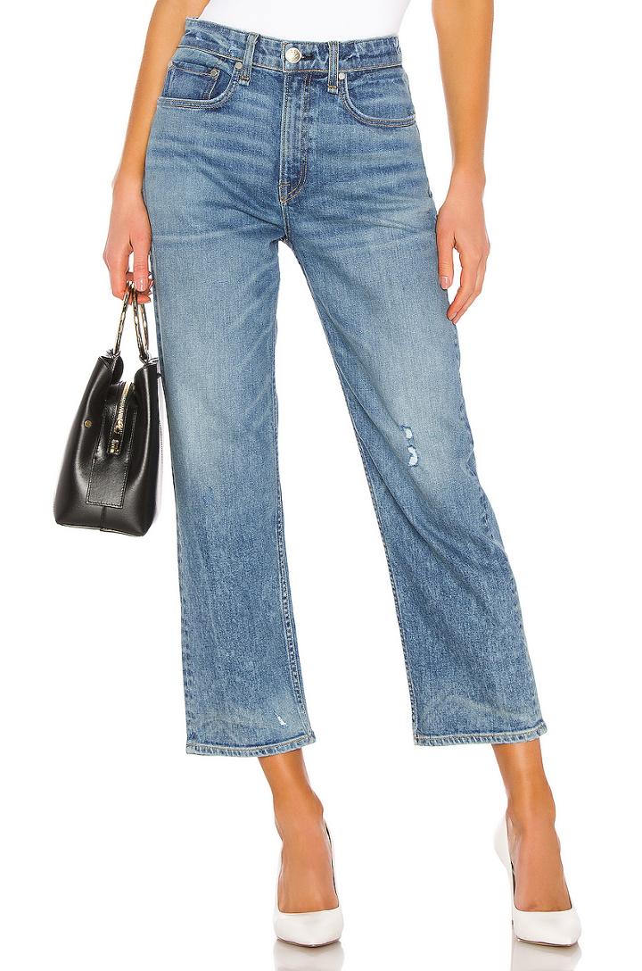 Maya High Rise Ankle Straight