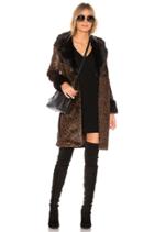 X Revolve Emmie Faux Fur Coat