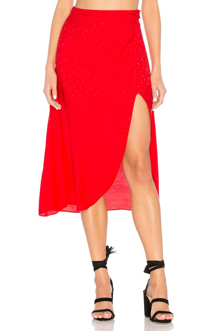 Gabriella Button Up Midi Skirt