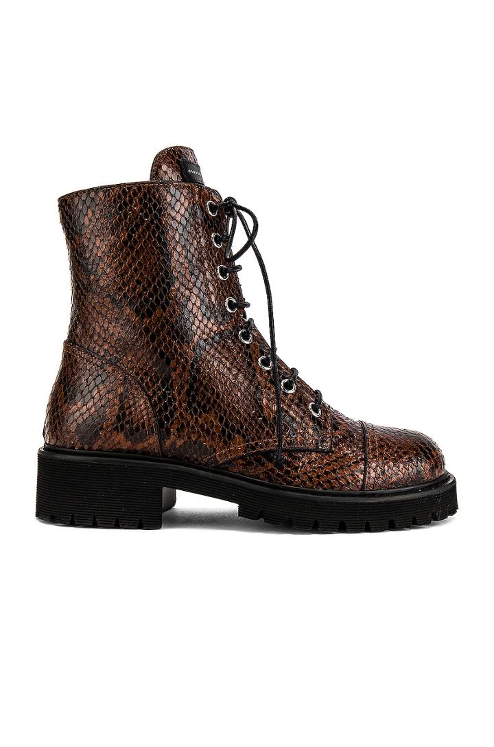Snake Combat Boot