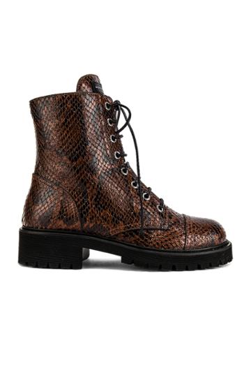 Snake Combat Boot