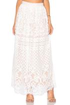 Lace Maxi Skirt