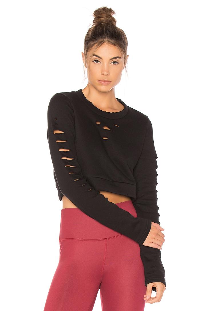 Ripped Warrior Long Sleeve Top