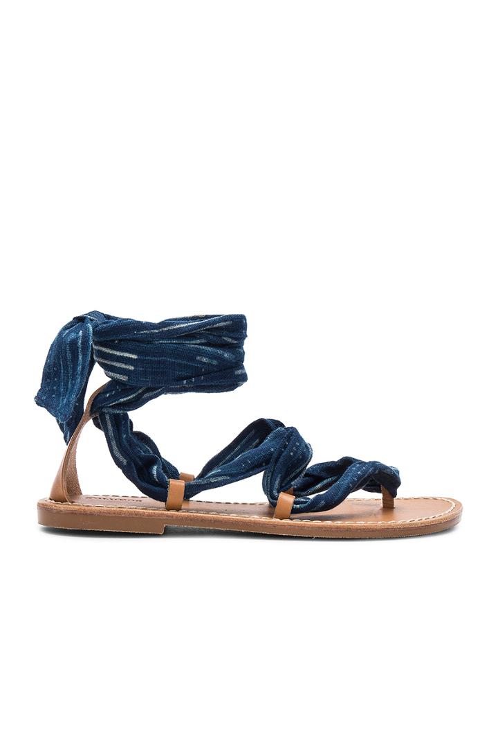 Indigo Bandana Sandal