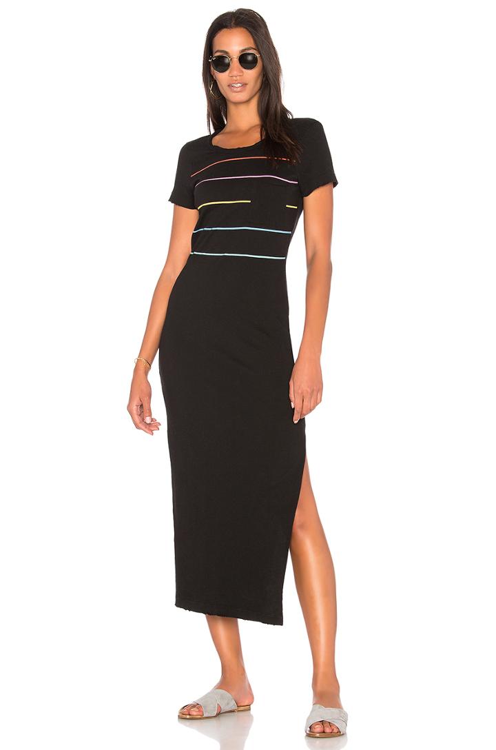 Tennis Stripe T-shirt Dress