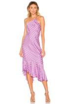 One Shoulder Ruffle Hem Dress