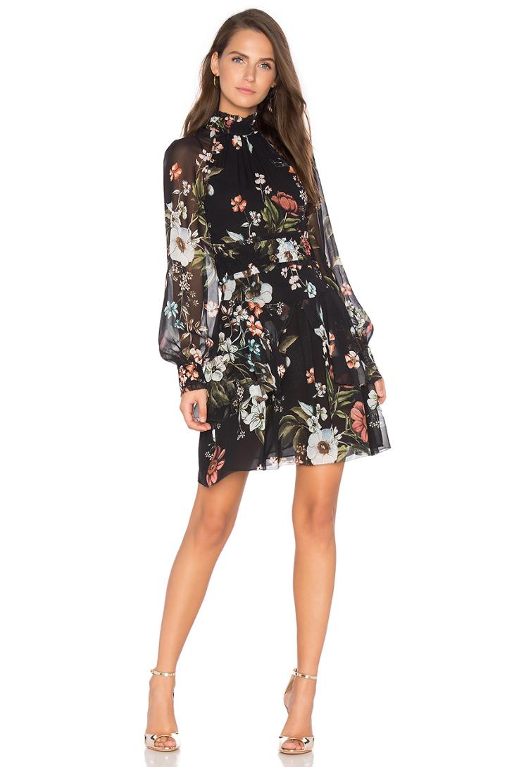 Vintage Floral Mini Dress