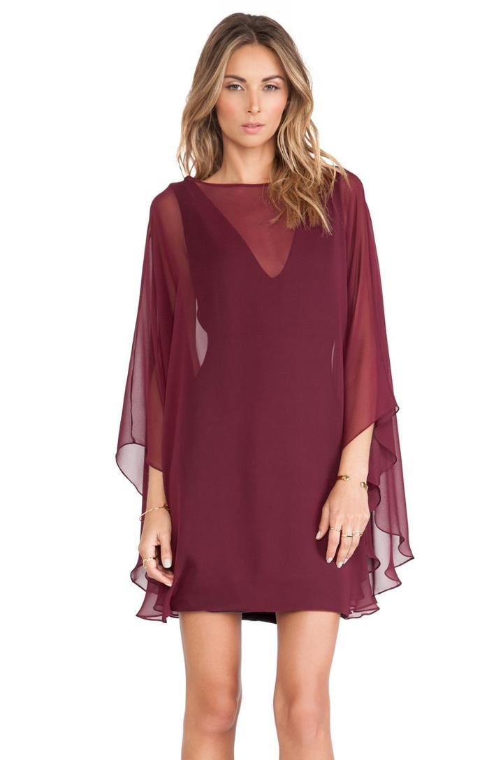 Sheer Overlay Dress