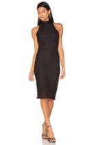 Mesh Crochet Turtleneck Dress