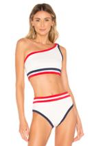 Layla Asymmetrical Crop Bikini Top