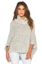Aubree Cowl Neck Poncho