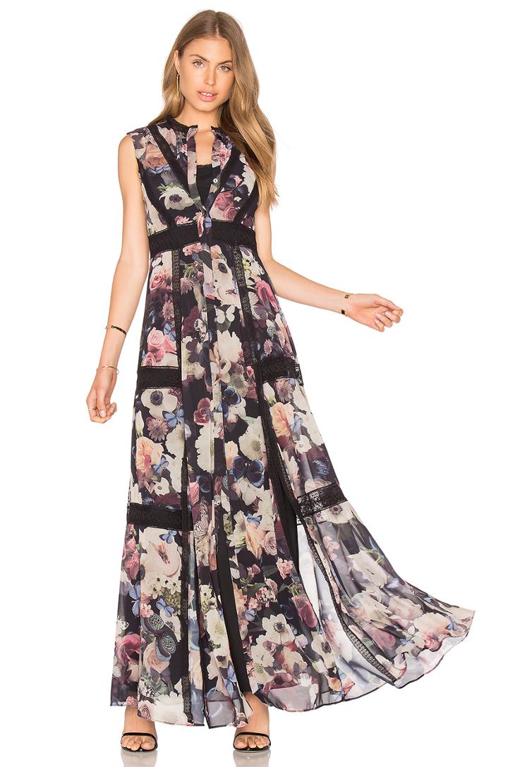 Sleeveless Butterfly Gown